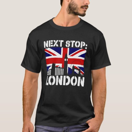 London Summer Vacation Trip Next Stop Vacay Vibes  T_Shirt