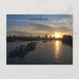 London Sunrise Postcard