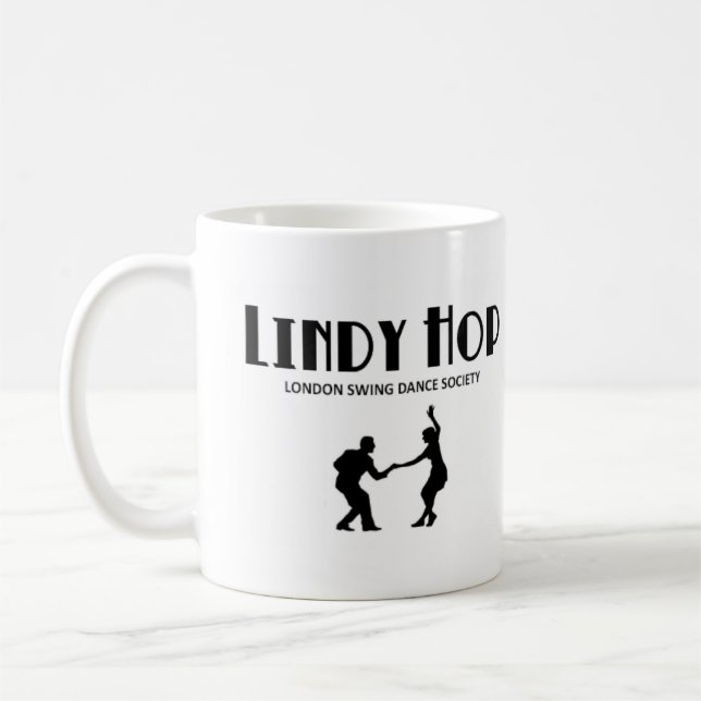 London Swing Dance Society Lindy Hop Mug (Left)