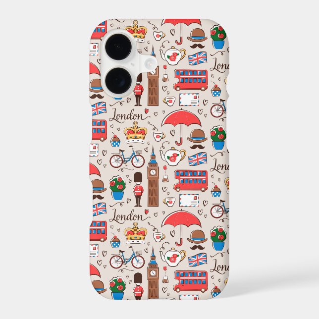 London Symbols Pattern Iphone Case (Back)