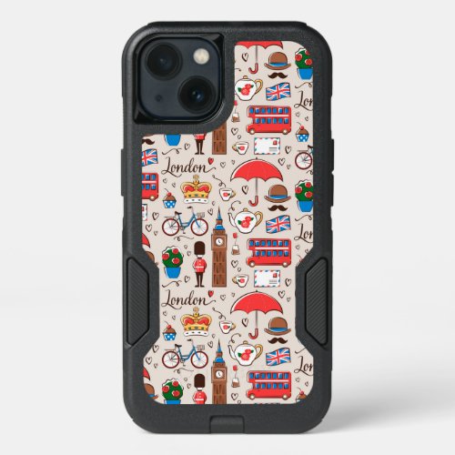 London Symbols Pattern iPhone 13 Case