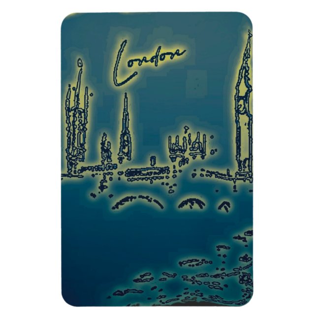 london T-Shirt Magnet (Vertical)
