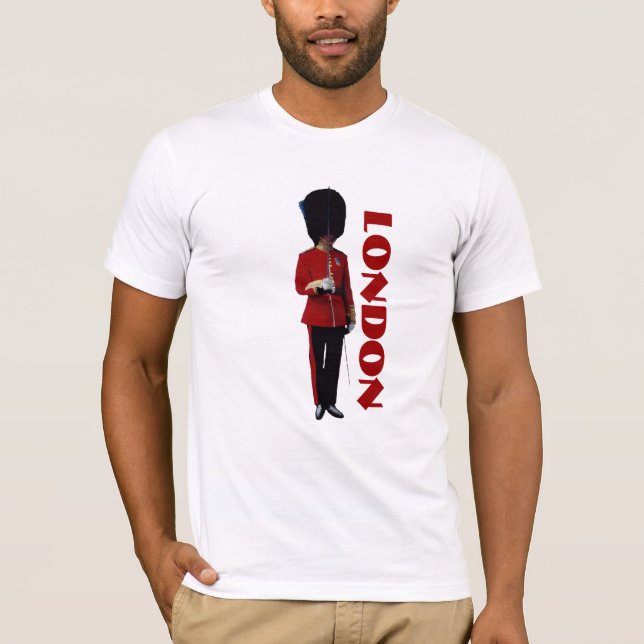 London t-shirt with British soldier (Front)