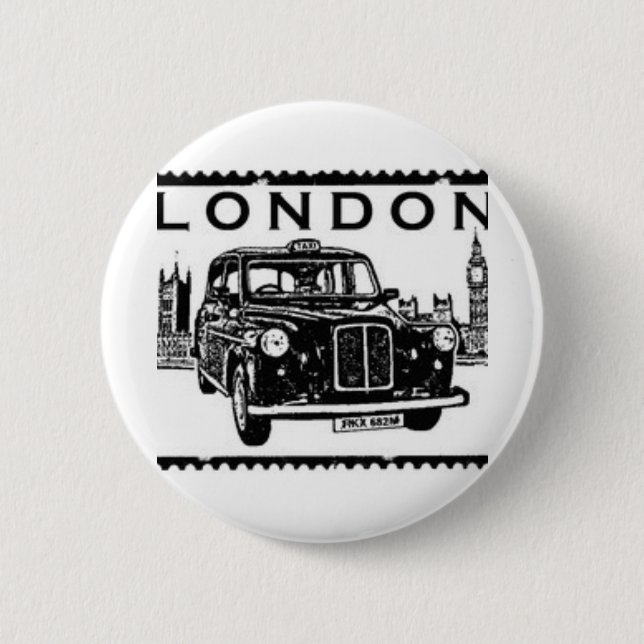 London Taxi Button (Front)