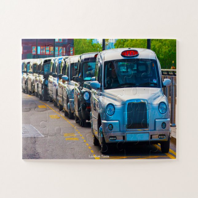 London Taxis Jigsaw Puzzle (Horizontal)