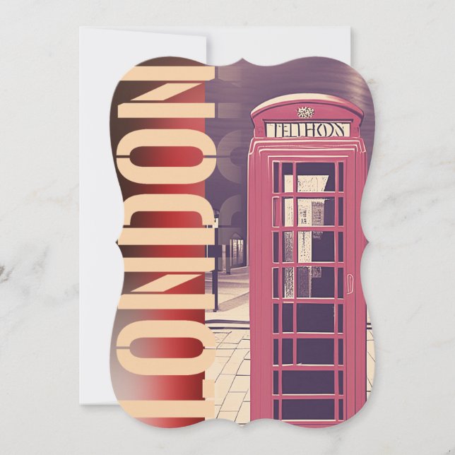 London telephone booth  (Front)