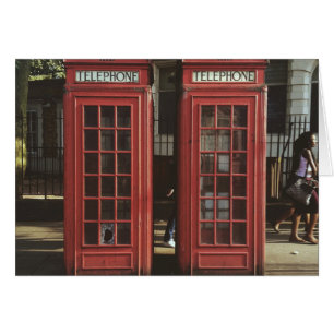 London Telephone Box Cards
