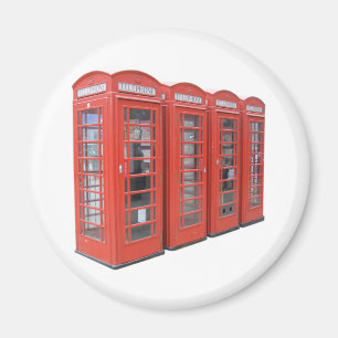 London telephone box magnet