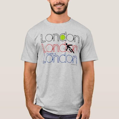 London Tennis Wimbledon T_Shirt