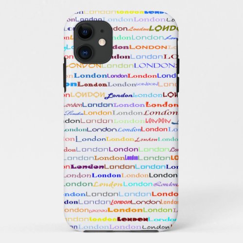 London Text Design II Case_Mate iPhone 5 Case