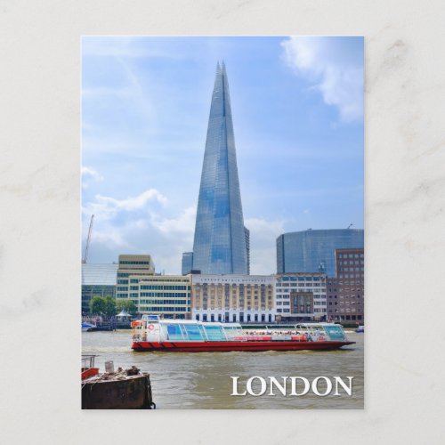 London The Shard UK Postcard