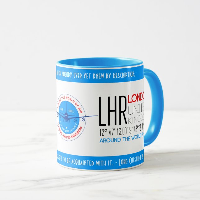 London, the United Kingdom elegant Mug (Front Right)
