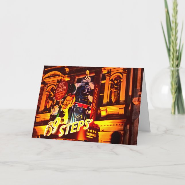 London Theater Piccadilly (1843 color)  Card (Front)