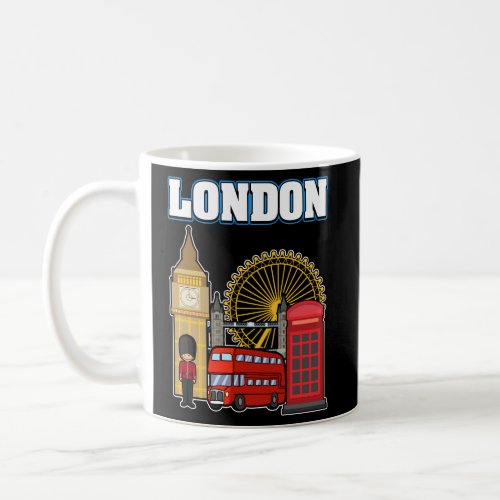 London Themed Coffee Mug