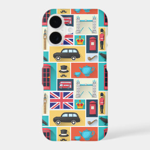 London Themed iPhone 17 Case