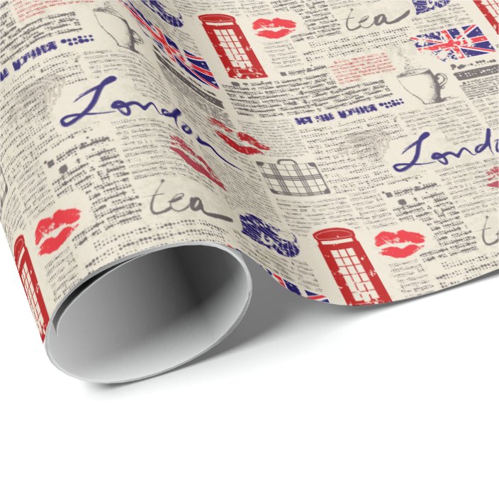 themed wrapping paper