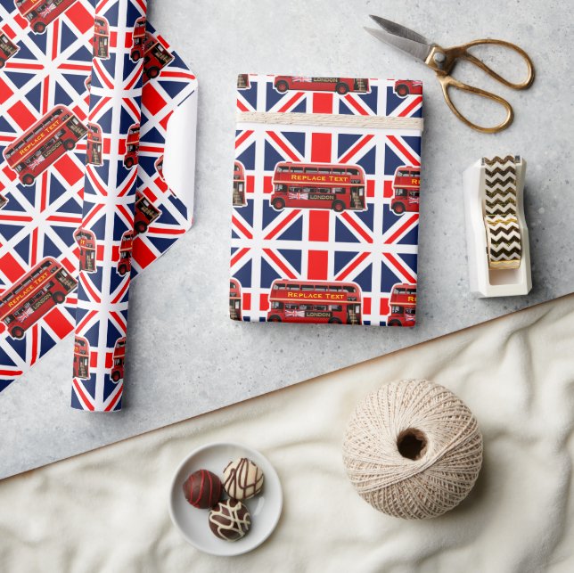 London Themed Wrapping Paper (Crafts)