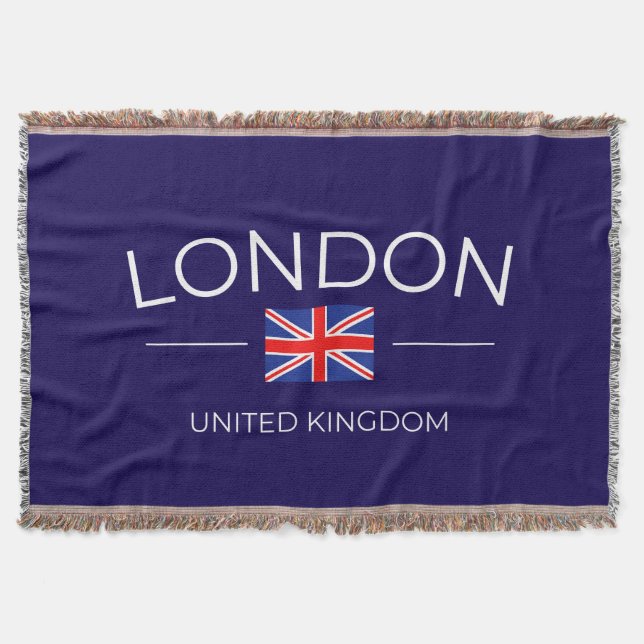 London Throw Blanket (Front)