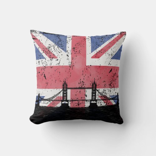 London Throw Pillow