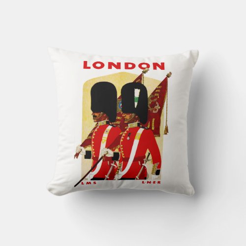 London Throw Pillow