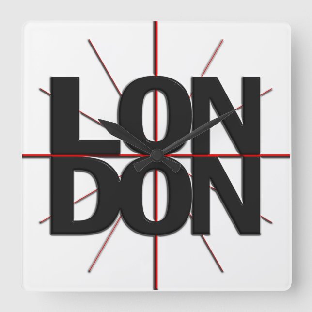 London Timezone Wall Clock (Front)