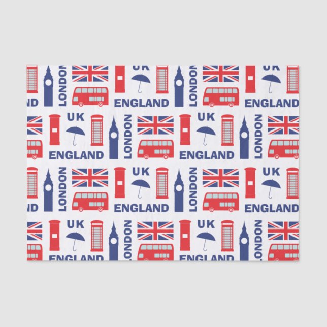 London Tissue Paper (Front)
