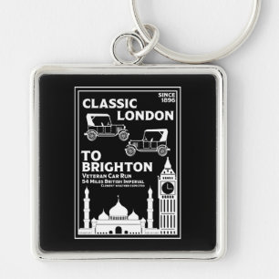 London To Brighton Veteran Car Run Keychain