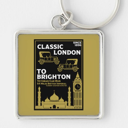 London To Brighton Veteran Car Run Keychain