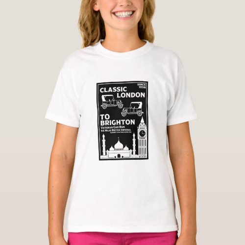 London To Brighton Veteran Car Run T_Shirt