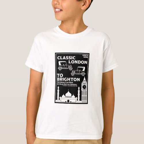 London To Brighton Veteran Car Run T_Shirt