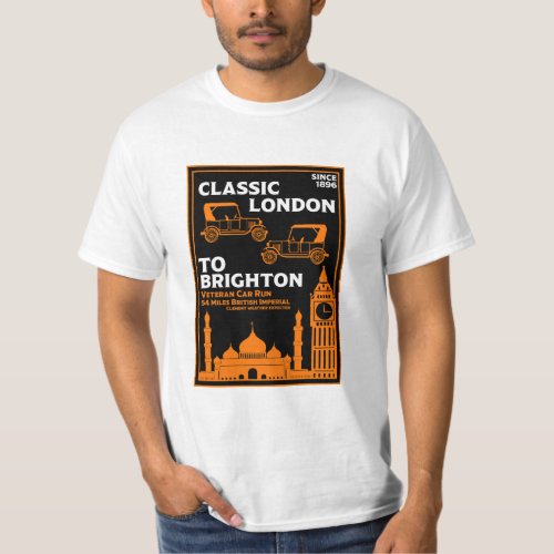 London To Brighton Veteran Car Run T_Shirt