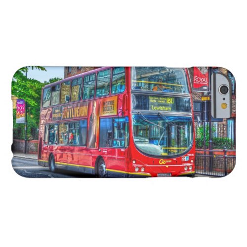 London to Lewisham Red Double_decker Bus UK Barely There iPhone 6 Case