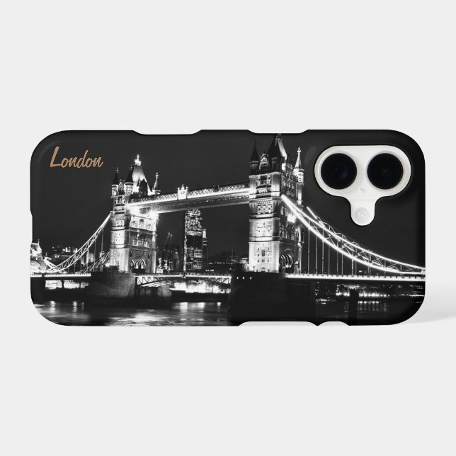 London, Tower Bridge at Night Case-Mate iPhone Case (Back (Horizontal))