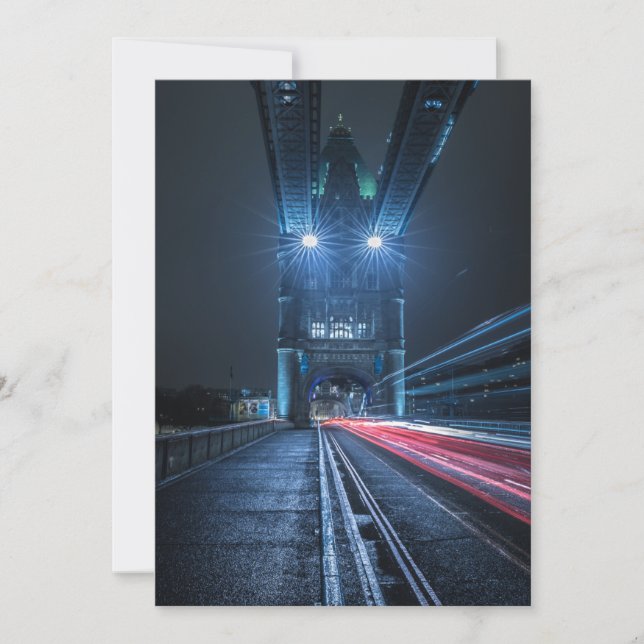 London Tower Bridge Card (Front)
