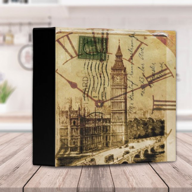London Tower bridge clocktower big ben Binder (London Tower bridge clocktower big ben Binder)