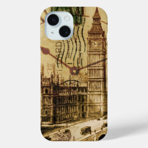 London Tower bridge clocktower big ben iPhone 15 Case