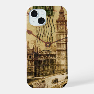 London Tower bridge clocktower big ben iPhone 15 Case