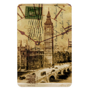 London Tower bridge clocktower big ben Magnet