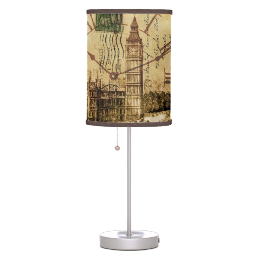 London Tower bridge clocktower big ben Table Lamp (Right)