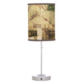 London Tower bridge clocktower big ben Table Lamp (Back)