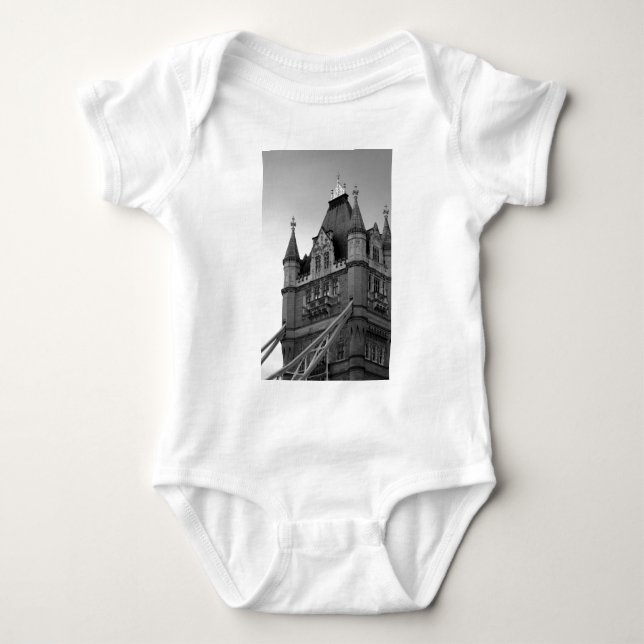 London Tower Bridge Close-up Baby Bodysuit (Front)