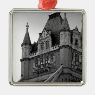 London Tower Bridge Close-up Metal Ornament