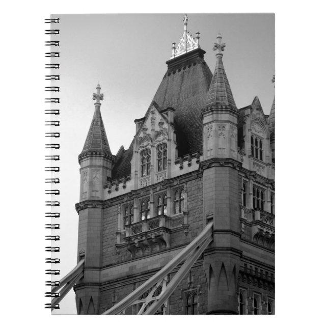 London Tower Bridge Close-up Notebook (Front)