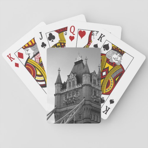 London Tower Bridge Close_up Poker Cards