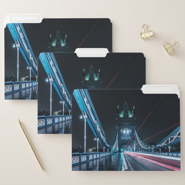 London Tower Bridge File Folder (Set)