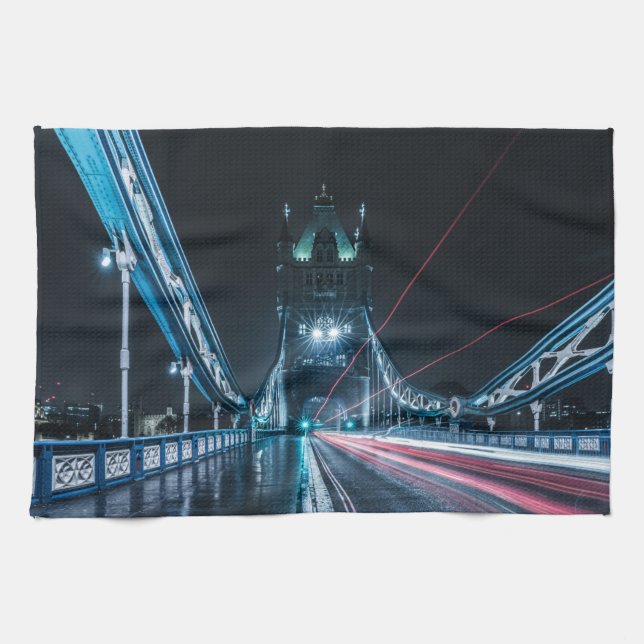 London Tower Bridge Kitchen Towel (Horizontal)