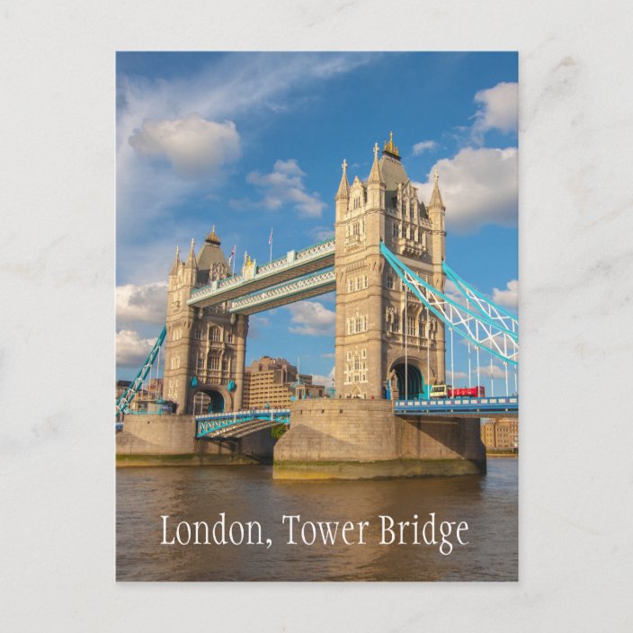 London, Tower Bridge, photography postcard | Zazzle.com