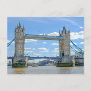 London Tower Bridge Postcard