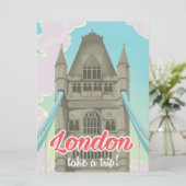 London Tower Bridge Travel poster (Standing Front)