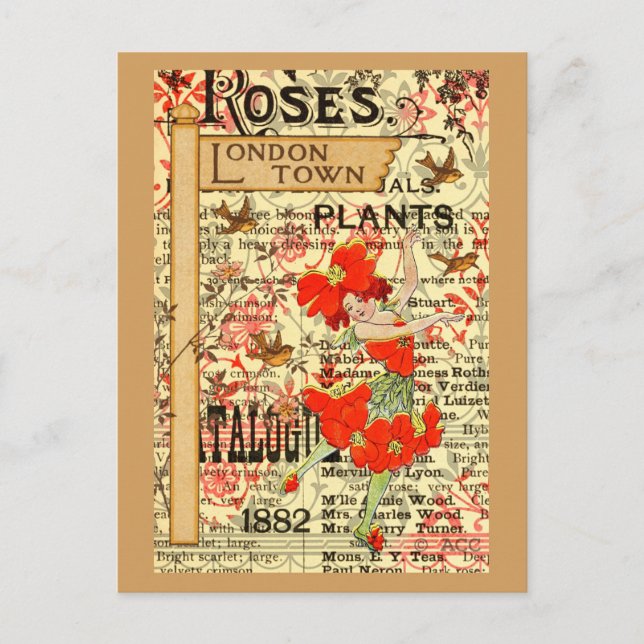 London Town Plants Postcard (Front)
